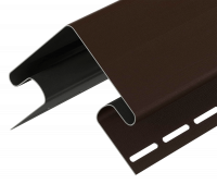 Внешний угол DOCKE 75/15мм, шоколад