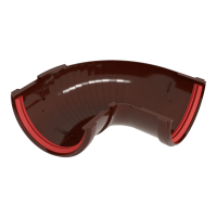 Угловой элемент 90 Grand Line Классика, шоколадный