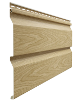 Сайдинг DOCKE Ко­ра­бель­ный брус D5D, зрелый каштан