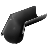 Угловой элемент 135 Grand Line, глубокий черный