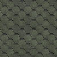 Гибкая черепица SHINGLAS Соната, зеленый