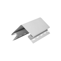 Наружный угол 80 мм для сайдинга FINEBER, белый