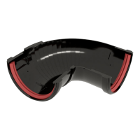 Угловой элемент 90 Grand Line Классика, черный