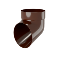 Колено сливное Grand Line Классика, коричневый