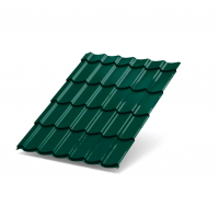 Металлочерепица МП Ламонтерра X, зеленый мох