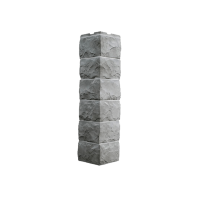 Наружный угол FINEBER ДАЧНЫЙ Скол, светло-серый