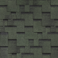 Гибкая черепица SHINGLAS Аккорд, зеленый