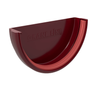 Заглушка желоба Grand Line Классика, бордо