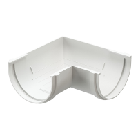 Угловой элемент универсальный DOCKE STANDARD, белый