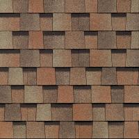 Ламинированная черепица DOCKE DRAGON STANDART, окисленная медь