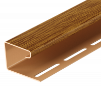 J-профиль DOCKE 16мм, миндаль