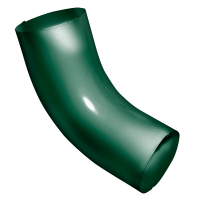 Колено трубы 60 Grand Line, зеленый мох