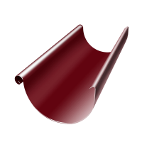 Желоб водосточный Grand Line 3м, винно-красный