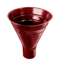 Воронка водосборная Grand Line, коричнево-красный
