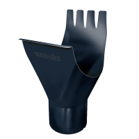 Воронка желоба Grand Line, графитовый серый