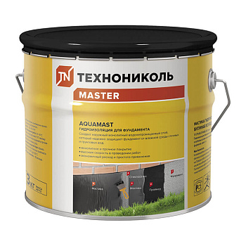 Мастика для фундамента Aquamast, 3кг