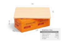 XPS Пеноплэкс Стена, 50 мм