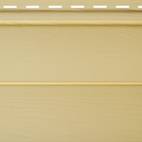 Сайдинг FINEBER Блок-хаус, кремовый