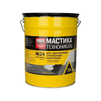 Мастика гидроизоляционная Технониколь №24 МГТН, 20кг
